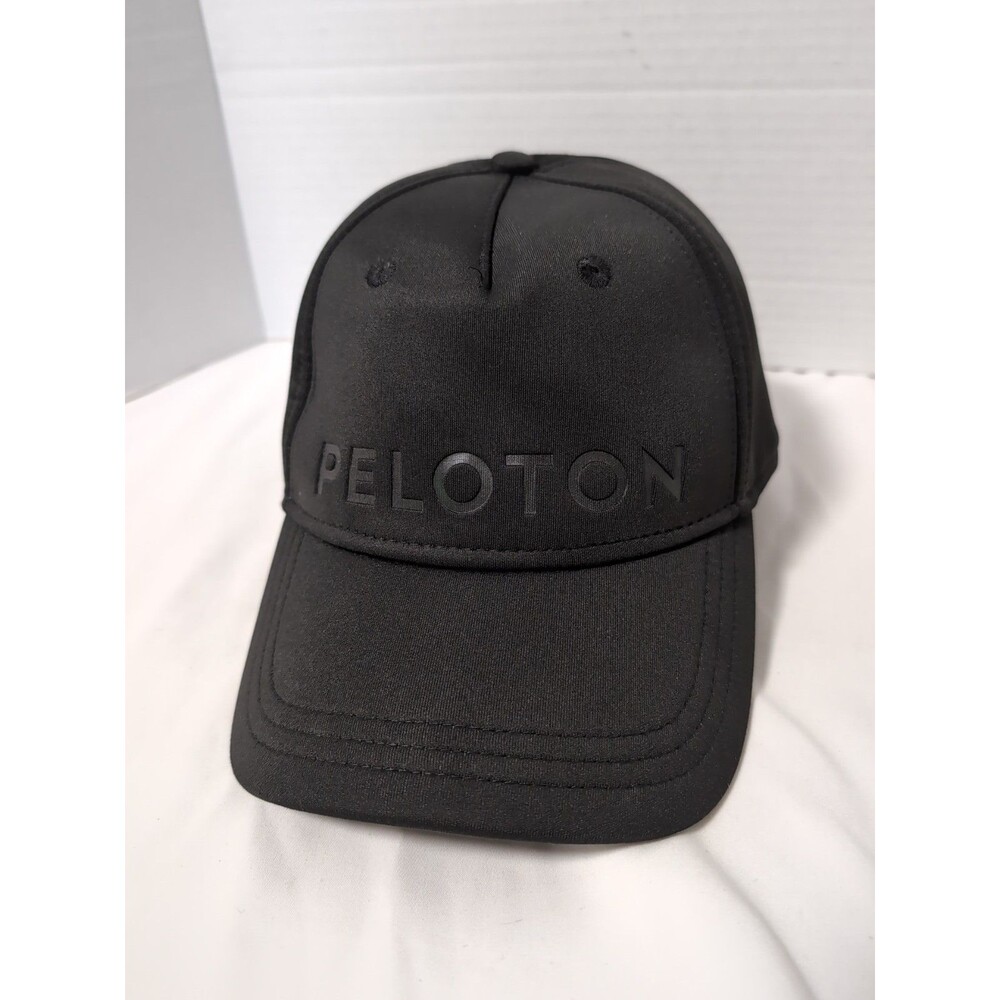 PELOTON HAT BLACK ONE SIZE Stapback Adjustable classic